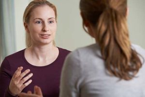 woman at an OCD treatment program