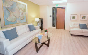 An office in True Life's mental health treatment center.